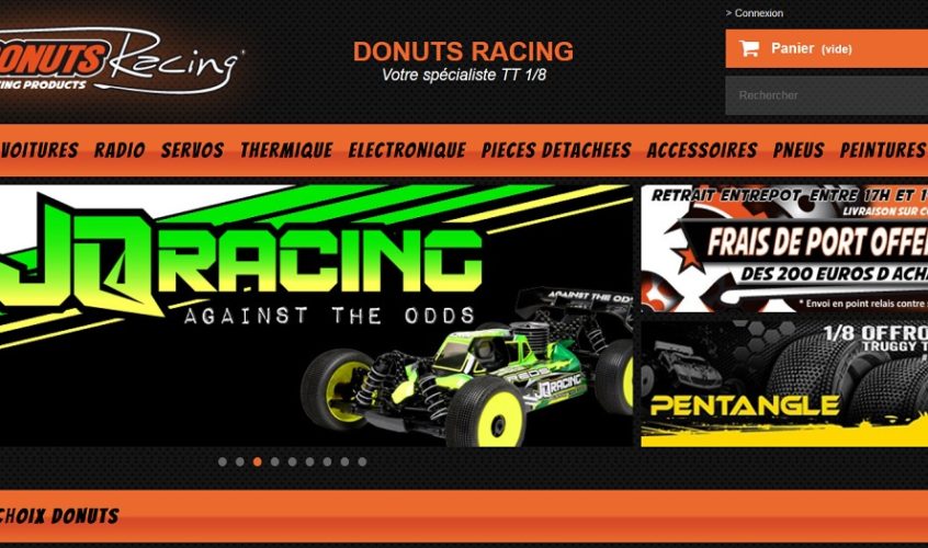 RC Streamline – Donuts Racing, Appointed JQRacing Distributor in France